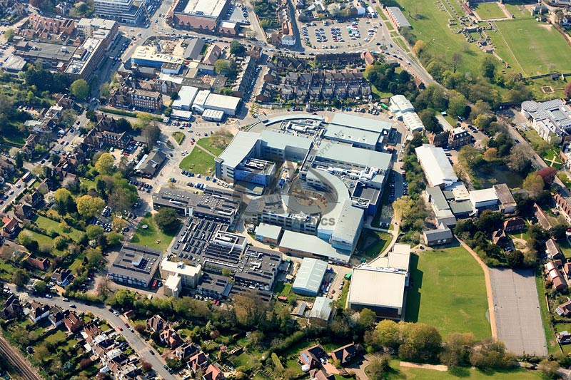 Canterbury College aerial photo