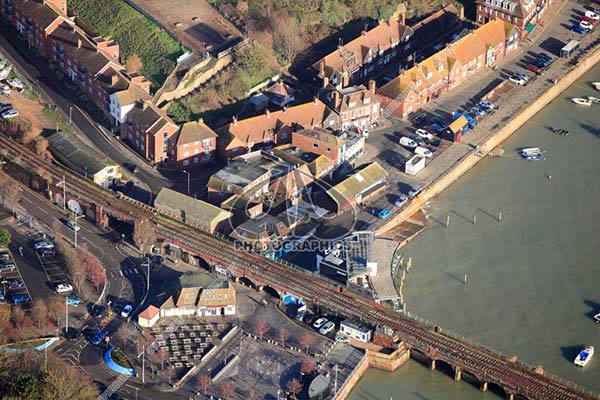 aerial photo of Fish Market, Folkestone