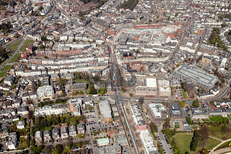 aerial photo of Tunbridge Wells
