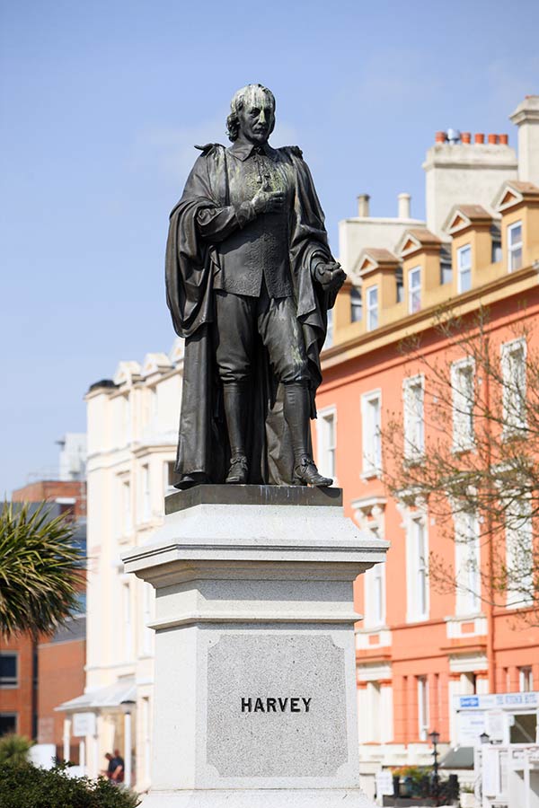 William Harvey statue