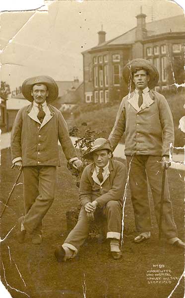 Torn and scratched photo - before print restoration